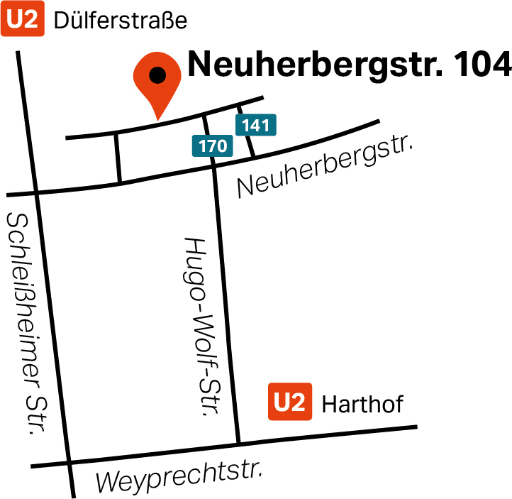 Anfahrtsplan zu BeWoBe